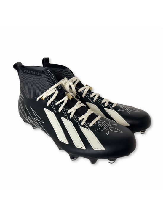 Adidas Other - Adidas New Adizero Impact+ Football Cleats Men's Size 15 Black White Primeknit